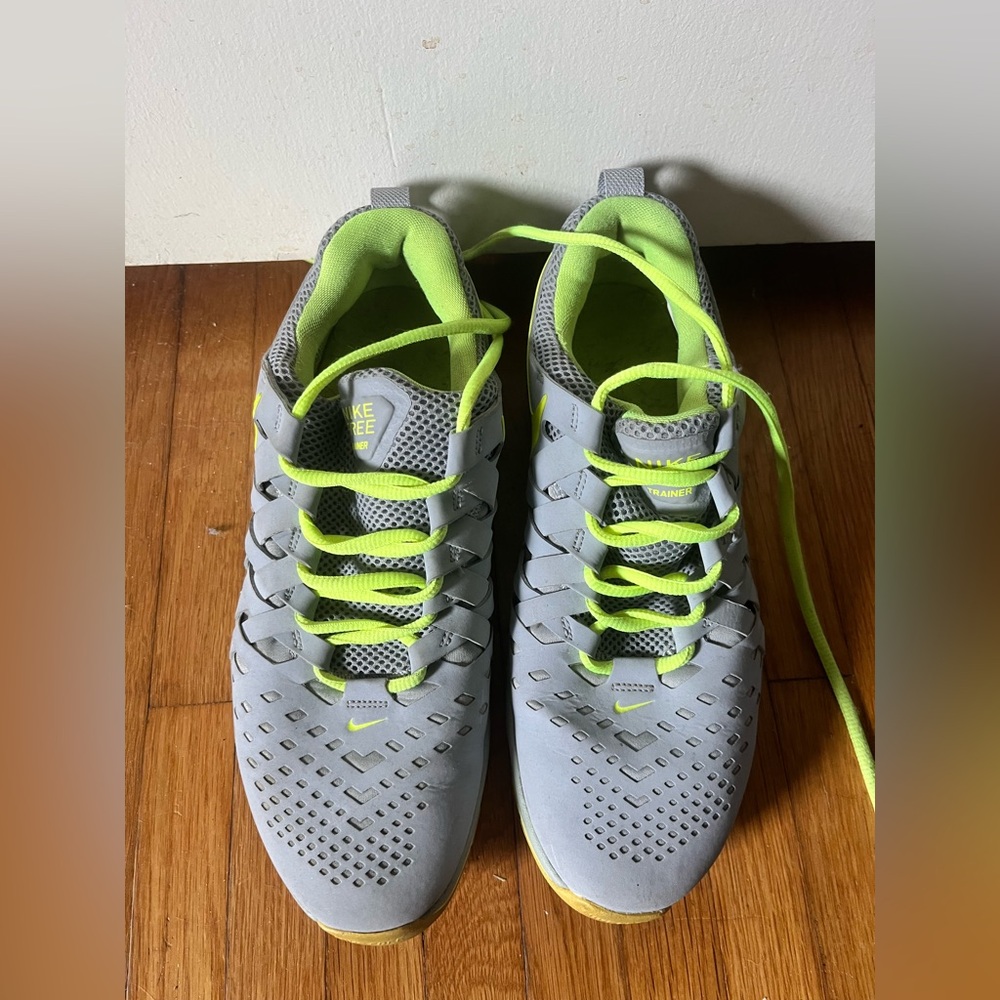 Nike Men's Athletic Shoes in Gray and Neon Green mens 8.5